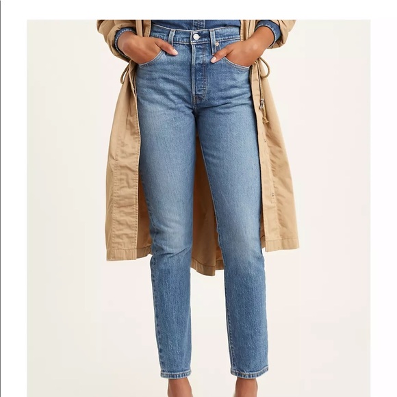 New Levi’s 501 Stretch Skinny Jeans - Picture 1 of 5